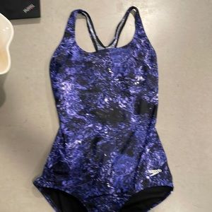 Blue Speedo one piece